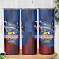 Vozinha Cabo Verde Football Skinny Tumbler Tubaroes Azuis Man Of The Match