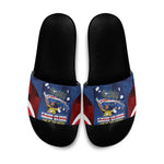 Vozinha Cabo Verde Football Slide Sandals Tubaroes Azuis Man Of The Match