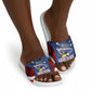 Vozinha Cabo Verde Football Slide Sandals Tubaroes Azuis Man Of The Match