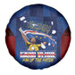Vozinha Cabo Verde Football Spare Tire Cover Tubaroes Azuis Man Of The Match
