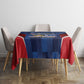 Vozinha Cabo Verde Football Tablecloth Tubaroes Azuis Man Of The Match
