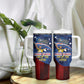 Vozinha Cabo Verde Football Tumbler With Handle Tubaroes Azuis Man Of The Match