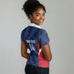 Custom Vozinha Cabo Verde Football Women Polo Shirt Tubaroes Azuis Man Of The Match