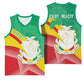 Personalised Guinea Independence Day Basketball Jersey Happy 2 October Guinee Coat Of Arms - African Pride