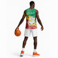 Personalised Guinea Independence Day Basketball Jersey Happy 2 October Guinee Coat Of Arms - African Pride