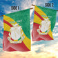 Personalised Guinea Independence Day Garden Flag Happy 2 October Guinee Coat Of Arms