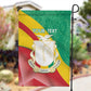 Personalised Guinea Independence Day Garden Flag Happy 2 October Guinee Coat Of Arms