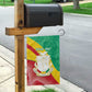 Personalised Guinea Independence Day Garden Flag Happy 2 October Guinee Coat Of Arms