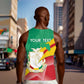 Personalised Guinea Independence Day Men Tank Top Happy 2 October Guinee Coat Of Arms