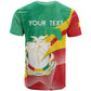 Personalised Guinea Independence Day T shirt Happy 2 October Guinee Coat Of Arms