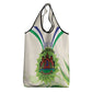 Personalised Lesotho Independence Day Grocery Bag Aloe Polyphylla Mix Coat Of Arms
