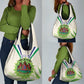 Personalised Lesotho Independence Day Grocery Bag Aloe Polyphylla Mix Coat Of Arms