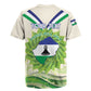 Personalised Lesotho Independence Day Rugby Jersey Aloe Polyphylla Mix Coat Of Arms