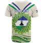 Personalised Lesotho Independence Day T shirt Aloe Polyphylla Mix Coat Of Arms