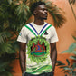 Personalised Lesotho Independence Day T shirt Aloe Polyphylla Mix Coat Of Arms