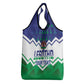 Personalised Lesotho Independence Day Grocery Bag Naha ea Lesotho Proud