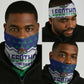 Personalised Lesotho Independence Day Neck Gaiter Naha ea Lesotho Proud LT14