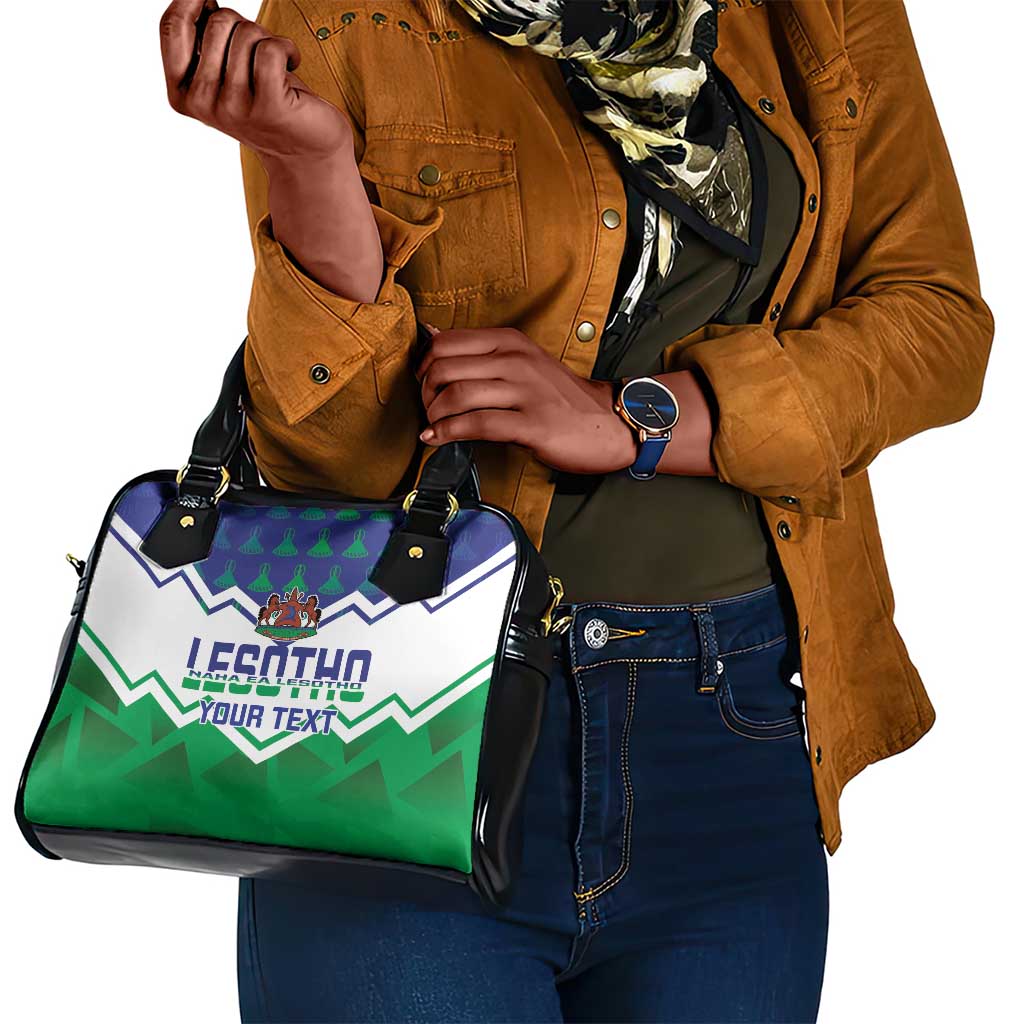 Personalised Lesotho Independence Day Shoulder Handbag Naha ea Lesotho Proud