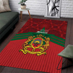 Afro Morocco Independence Day Area Rug 1956 Proud Islamic Pattern - African Pride