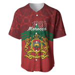 Personalized Afro Morocco Independence Day Baseball Jersey 1956 Proud Islamic Pattern - African Pride