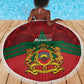 Afro Morocco Independence Day Beach Blanket 1956 Proud Islamic Pattern - African Pride