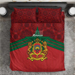 Afro Morocco Independence Day Bedding Set 1956 Proud Islamic Pattern - African Pride