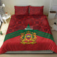 Afro Morocco Independence Day Bedding Set 1956 Proud Islamic Pattern - African Pride