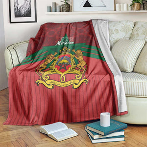 Afro Morocco Independence Day Blanket 1956 Proud Islamic Pattern - African Pride