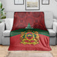 Afro Morocco Independence Day Blanket 1956 Proud Islamic Pattern - African Pride