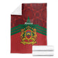 Afro Morocco Independence Day Blanket 1956 Proud Islamic Pattern - African Pride