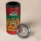 Personalized Afro Morocco Independence Day 4 in 1 Can Cooler Tumbler 1956 Proud Islamic Pattern - African Pride