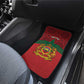 Personalized Afro Morocco Independence Day Car Mats 1956 Proud Islamic Pattern - African Pride