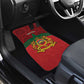Personalized Afro Morocco Independence Day Car Mats 1956 Proud Islamic Pattern - African Pride