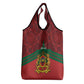 Afro Morocco Independence Day Grocery Bag 1956 Proud Islamic Pattern - African Pride