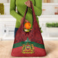 Afro Morocco Independence Day Grocery Bag 1956 Proud Islamic Pattern - African Pride