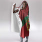 Afro Morocco Independence Day Hooded Blanket 1956 Proud Islamic Pattern - African Pride