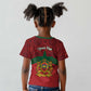 Personalized Afro Morocco Independence Day Kid T shirt 1956 Proud Islamic Pattern - African Pride
