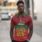 Personalized Afro Morocco Independence Day Polo Shirt 1956 Proud Islamic Pattern - African Pride