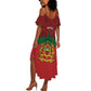 Personalized Afro Morocco Independence Day Summer Maxi Dress 1956 Proud Islamic Pattern - African Pride
