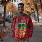 Personalized Afro Morocco Independence Day Sweatshirt 1956 Proud Islamic Pattern - African Pride