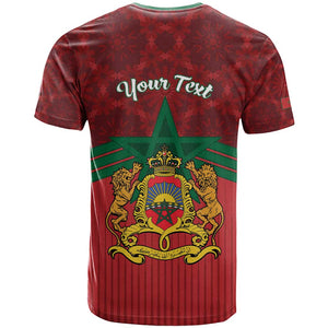 Personalized Afro Morocco Independence Day T shirt 1956 Proud Islamic Pattern - African Pride