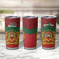 Personalized Afro Morocco Independence Day Tumbler Cup 1956 Proud Islamic Pattern - African Pride