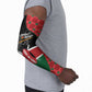 Kenya Jamhuri Day Arm Sleeves One People One Nation Massai Shuka Pattern