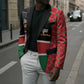 Kenya Jamhuri Day Blazer One People One Nation Massai Shuka Pattern