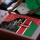 Kenya Jamhuri Day Puzzle One People One Nation Massai Shuka Pattern