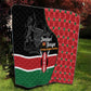 Afro Jamhuri ya Kenya Quilt One People One Nation Massai Shuka Pattern - African Pride