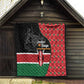 Afro Jamhuri ya Kenya Quilt One People One Nation Massai Shuka Pattern - African Pride