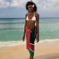 Afro Jamhuri ya Kenya Sarong One People One Nation Massai Shuka Pattern - African Pride