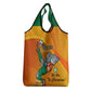 Custom Ivory Coast Football Grocery Bag 2024 Mascot With Champions Trophy