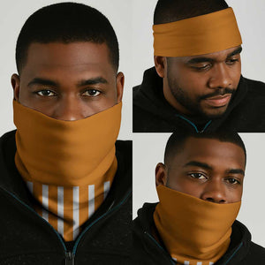 Ivory Coast Football Neck Gaiter Les Elephants 3rd Champions Proud - African Pride